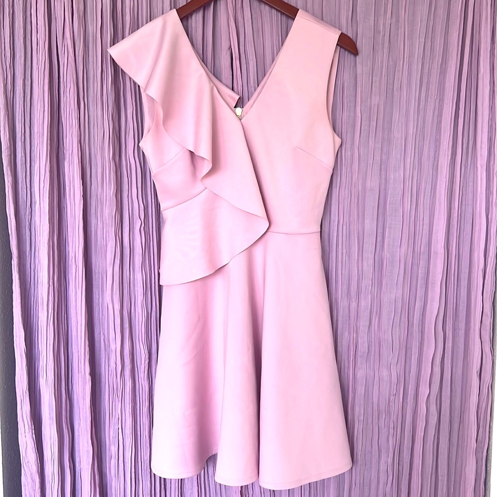 Ted Baker Ballet Pink Asymmetrical Dress